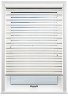 Ecowood, Soft White Fine Grain - Venetian Blind